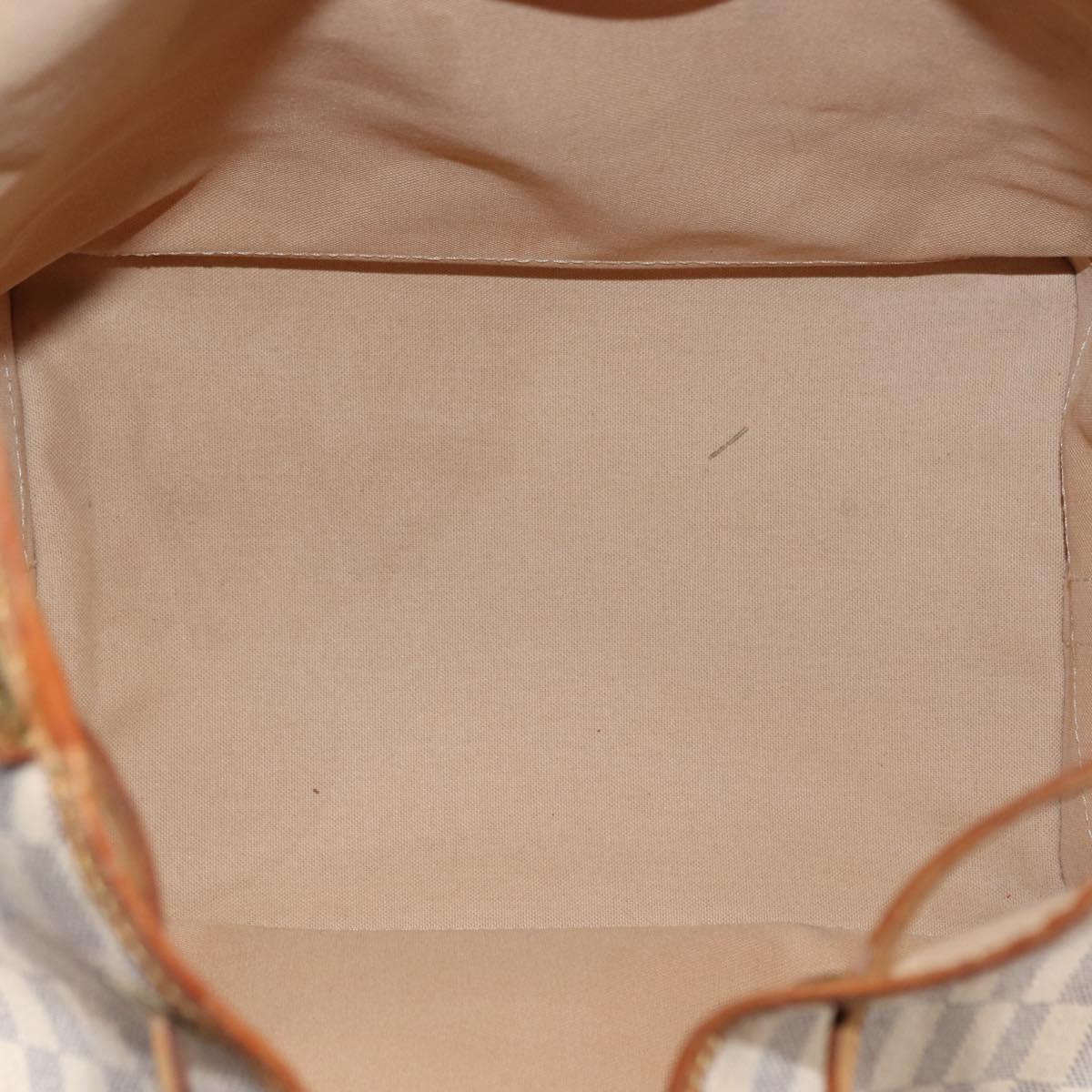 LOUIS VUITTON Damier Azur Noe Shoulder Bag N42222 LV Auth 147357