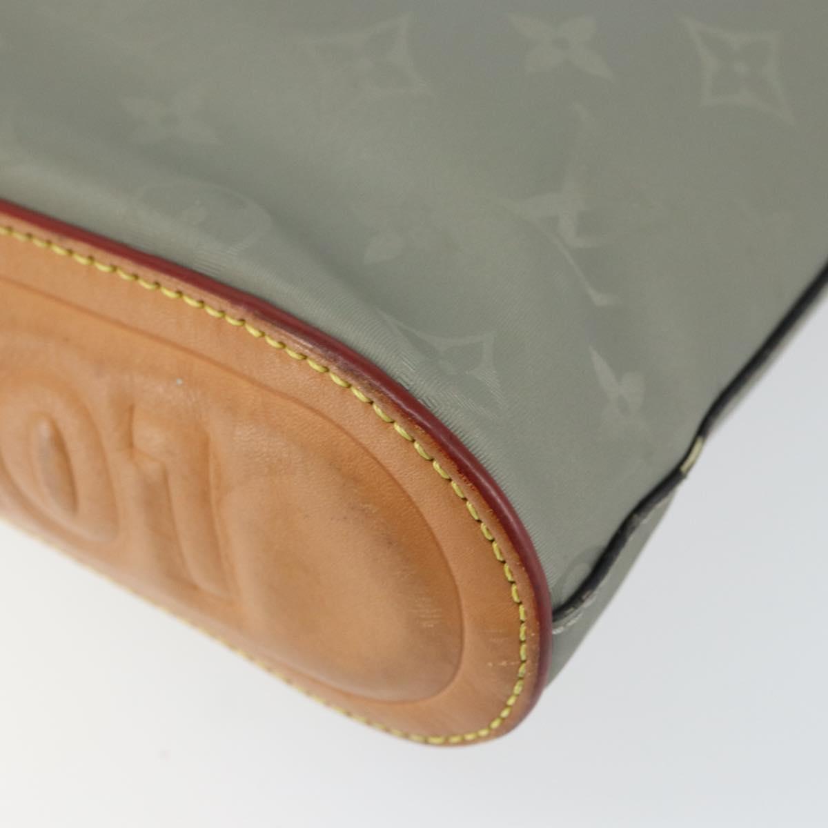 LOUIS VUITTON Monogram titanium Pochette Cosmos Bag Gray M63240 LV Auth 147363