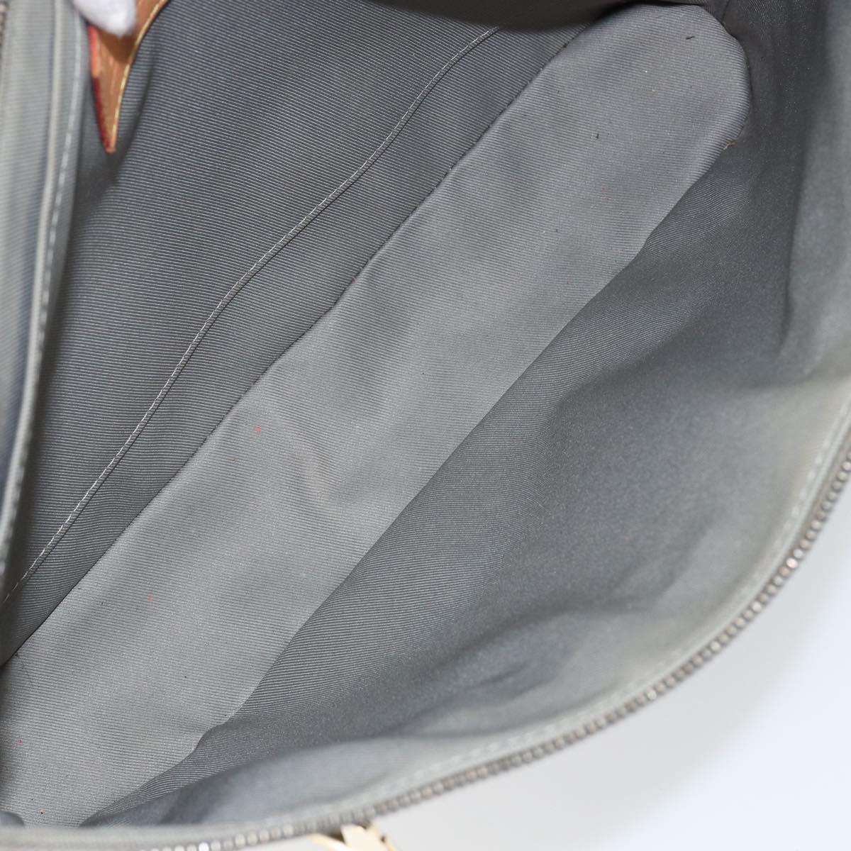 LOUIS VUITTON Monogram titanium Pochette Cosmos Bag Gray M63240 LV Auth 147363