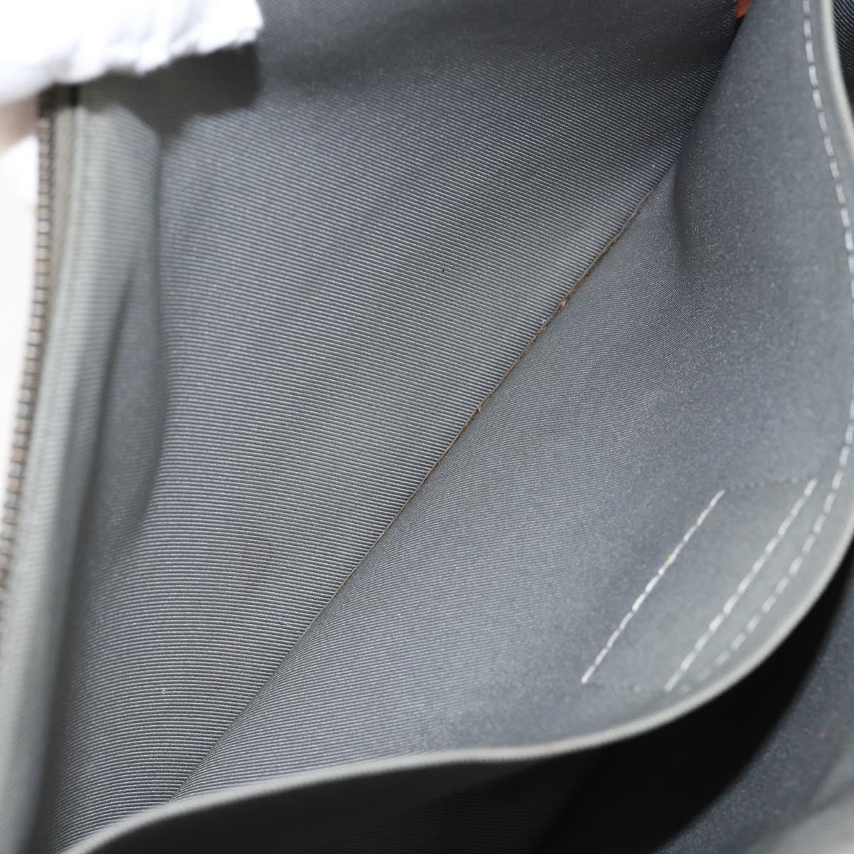 LOUIS VUITTON Monogram titanium Pochette Cosmos Bag Gray M63240 LV Auth 147363