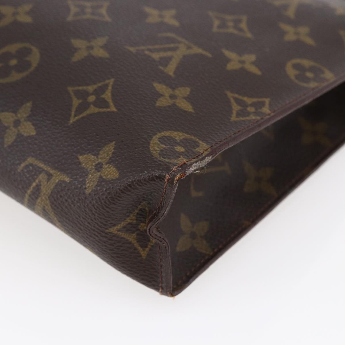 LOUIS VUITTON Monogram Poche Toilette 26 Pouch M47542 LV Auth 147364