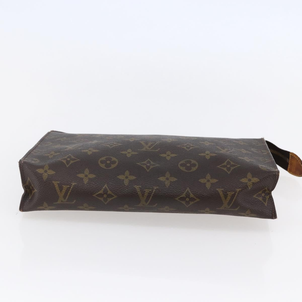 LOUIS VUITTON Monogram Poche Toilette 26 Pouch M47542 LV Auth 147364