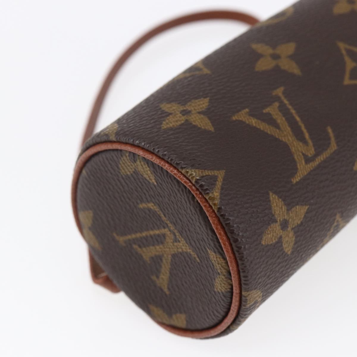 LOUIS VUITTON Monogram Papillon Pouch LV Auth 147365