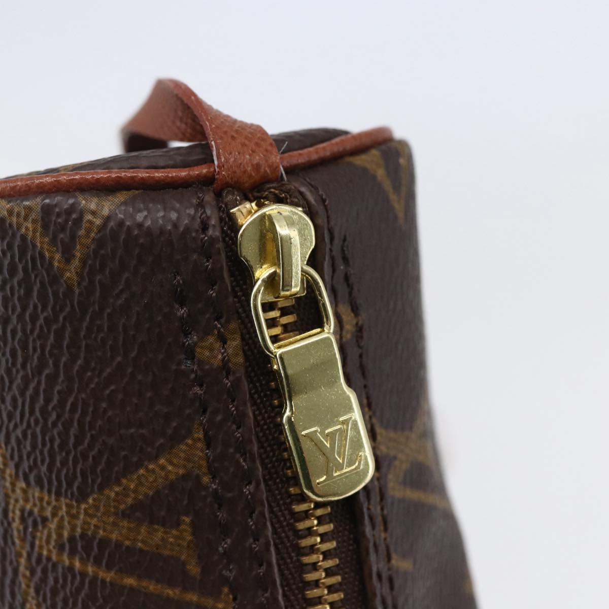 LOUIS VUITTON Monogram Papillon Pouch LV Auth 147365