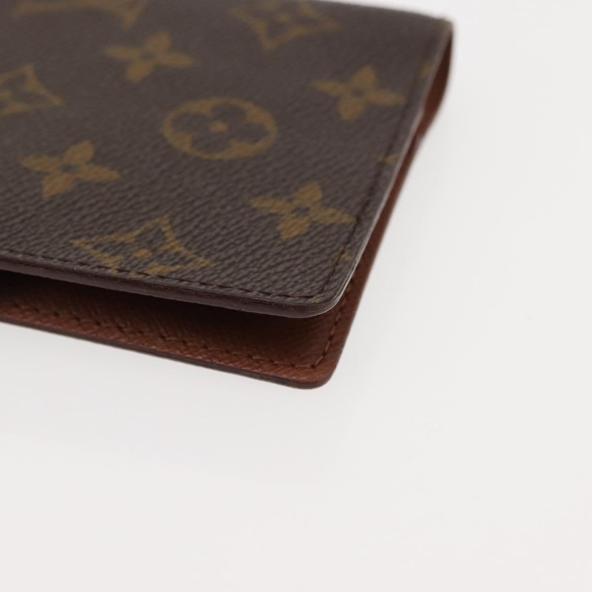LOUIS VUITTON Monogram Agenda PM Day Planner Cover R20005 LV Auth 147367