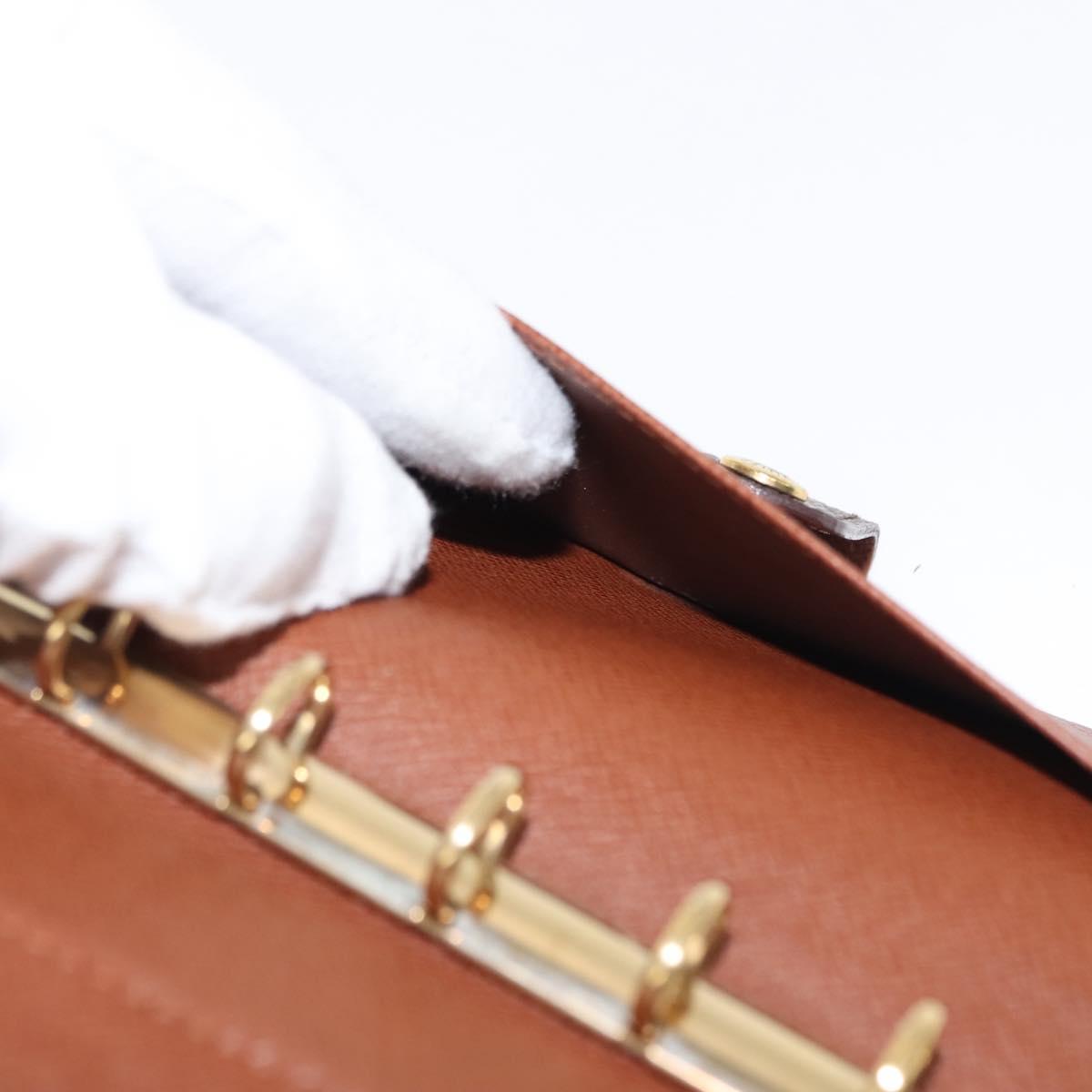 LOUIS VUITTON Monogram Agenda PM Day Planner Cover R20005 LV Auth 147367