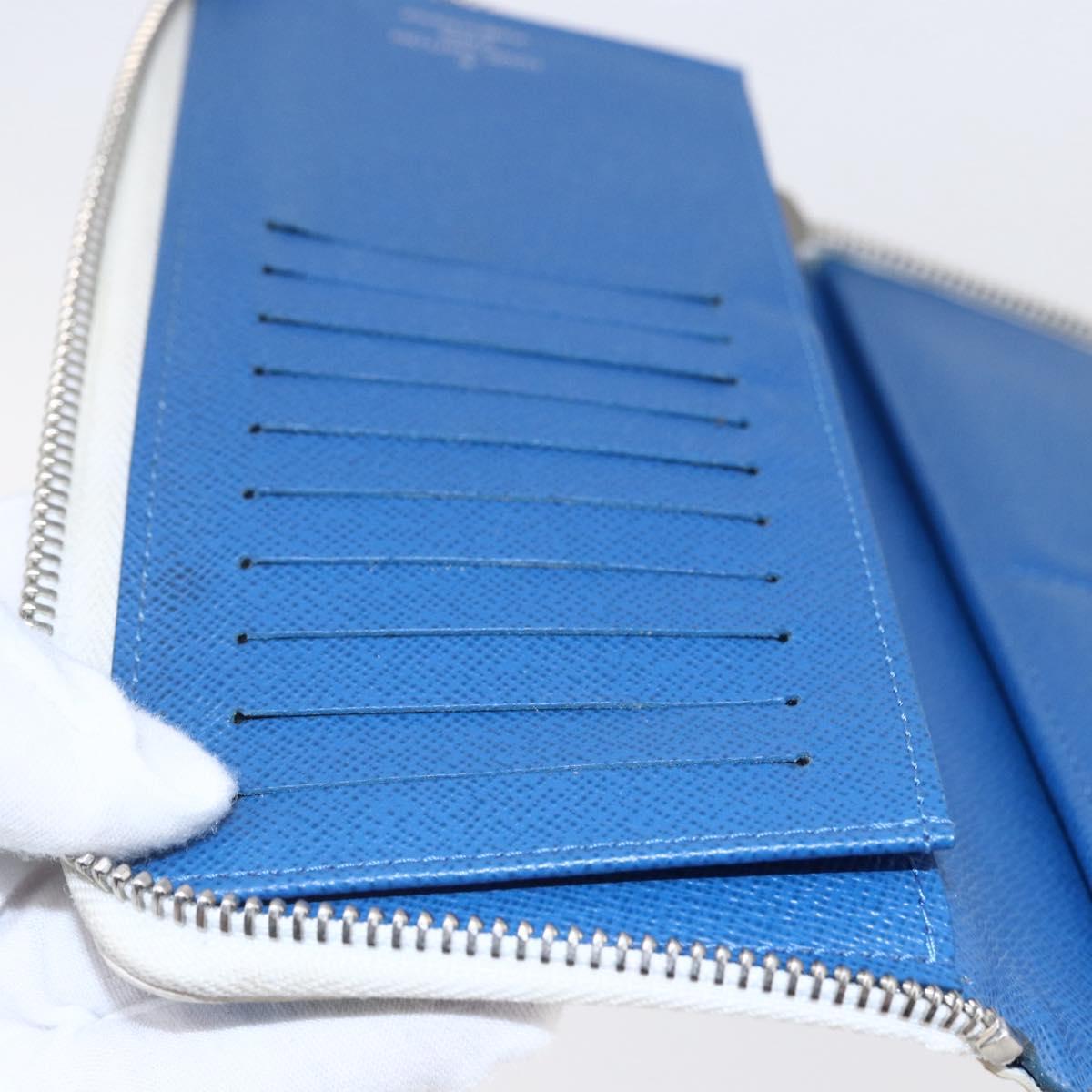 LOUIS VUITTON Monogram Water Color Long Wallet White M80499 LV Auth 147371