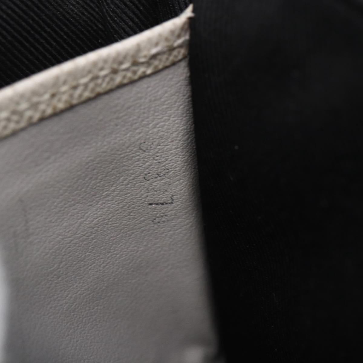 LOUIS VUITTON Monogram Taigarama Pochette Discovery PM Gray M30279 Auth 147372