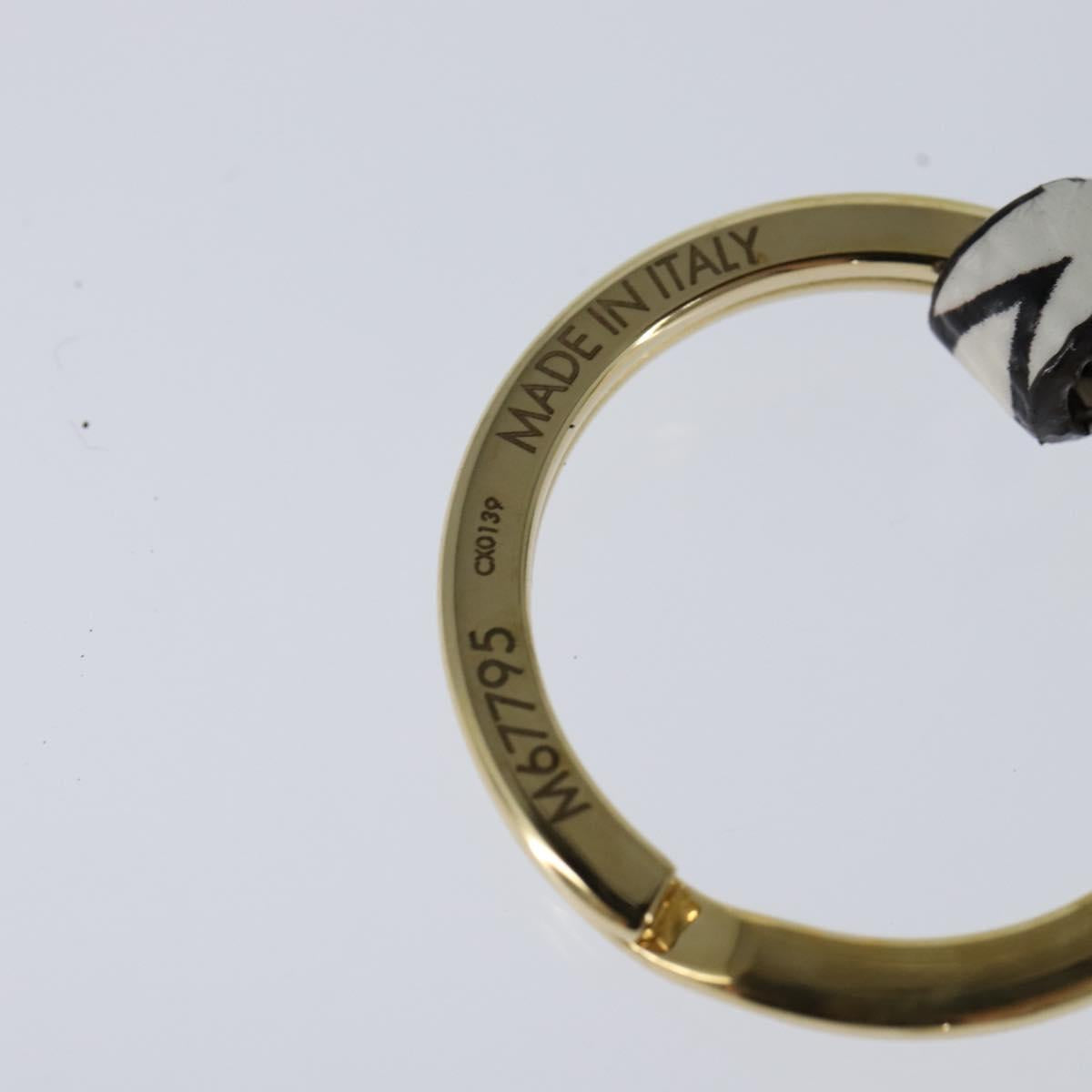 LOUIS VUITTON Monogram Giant Cloche Cles Necklace Purple M67795 LV Auth 147378