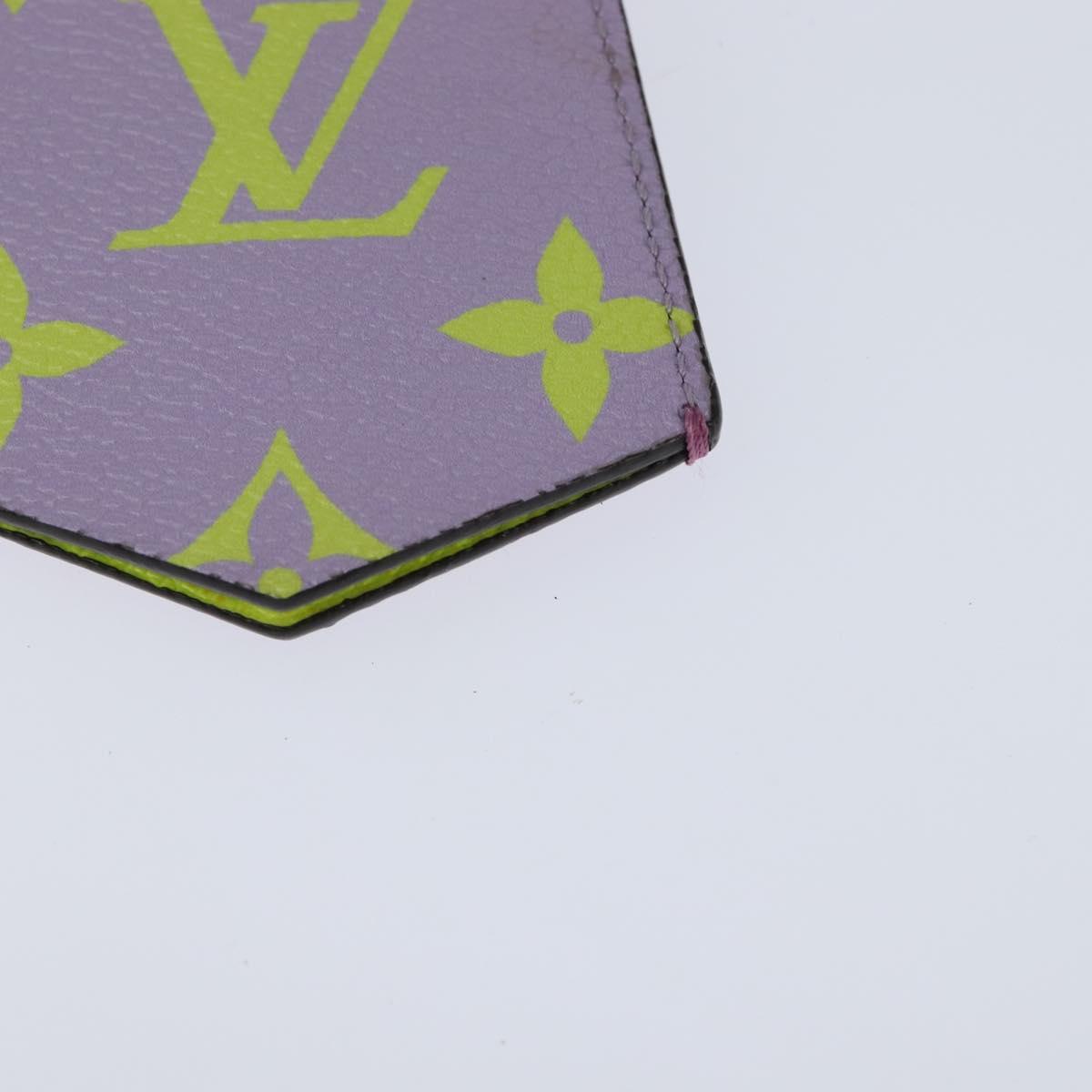 LOUIS VUITTON Monogram Giant Cloche Cles Necklace Purple M67795 LV Auth 147378