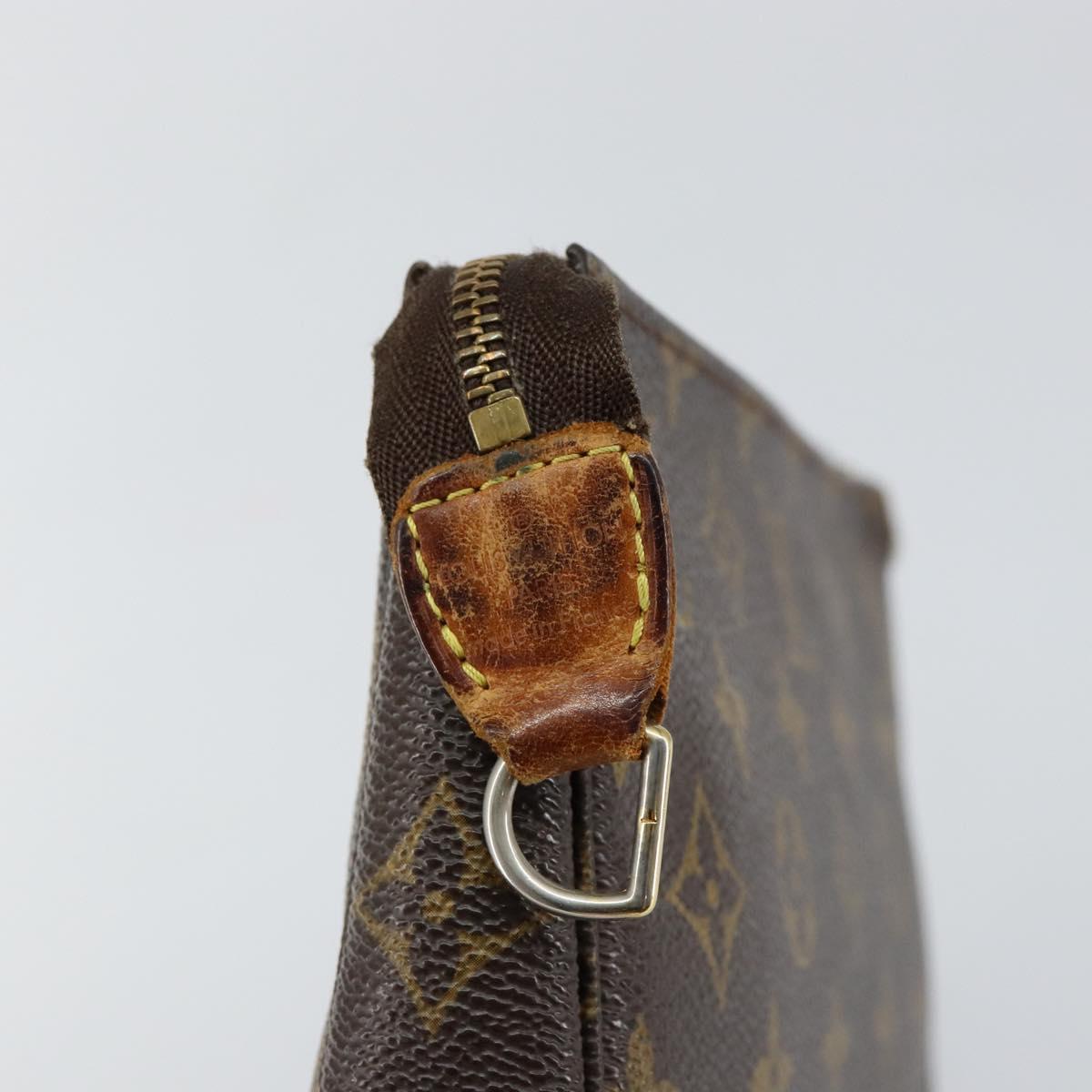 LOUIS VUITTON Monogram Pochette Accessoires Pouch M51980 LV Auth 147426