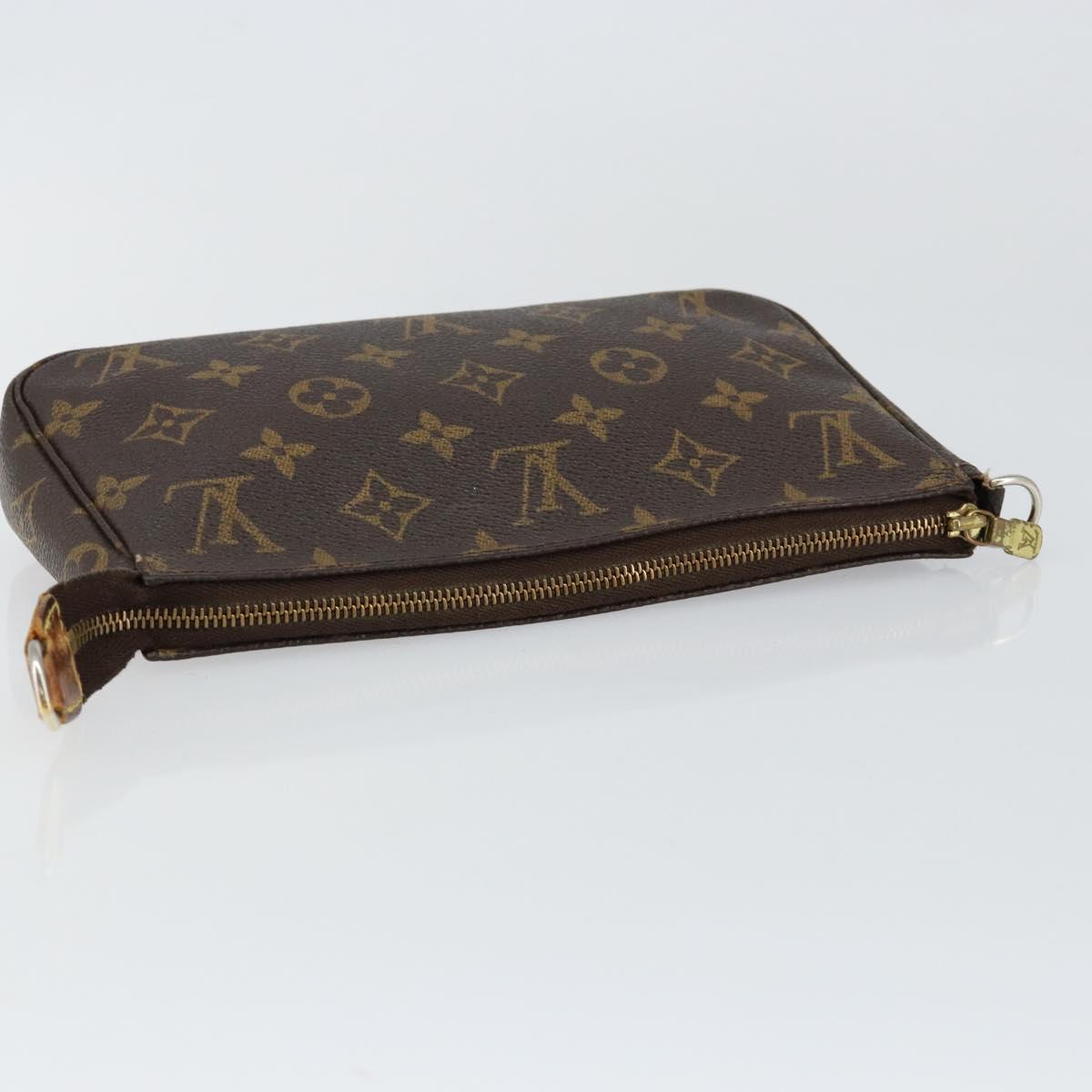 LOUIS VUITTON Monogram Pochette Accessoires Pouch M51980 LV Auth 147426