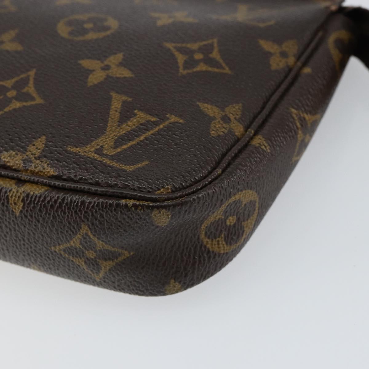 LOUIS VUITTON Monogram Pochette Accessoires Pouch M51980 LV Auth 147426