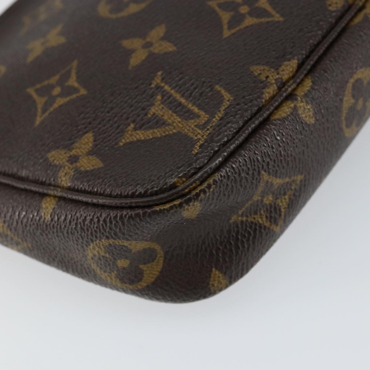 LOUIS VUITTON Monogram Pochette Accessoires Pouch M51980 LV Auth 147426