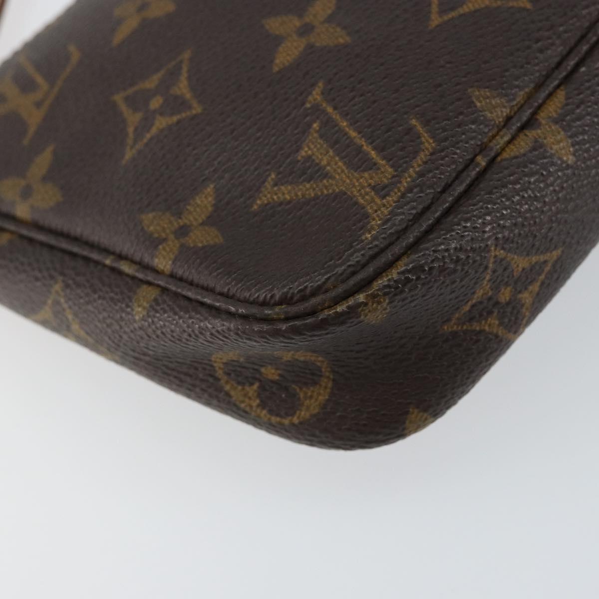 LOUIS VUITTON Monogram Pochette Accessoires Pouch M51980 LV Auth 147429