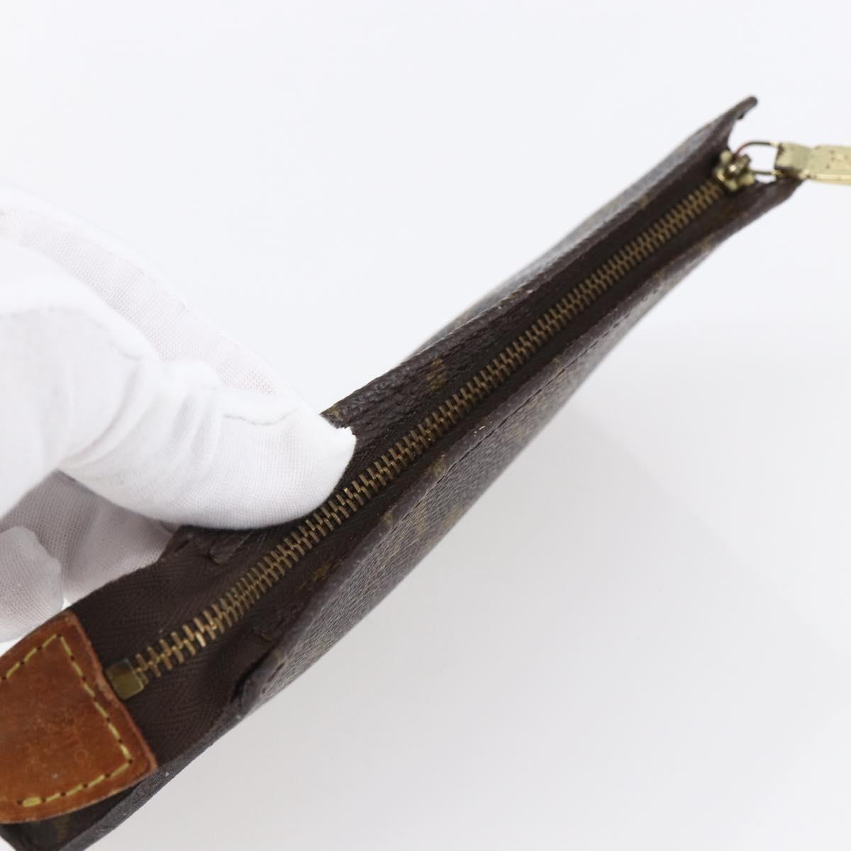 LOUIS VUITTON Monogram Bucket PM Accessory Pouch LV Auth 147430