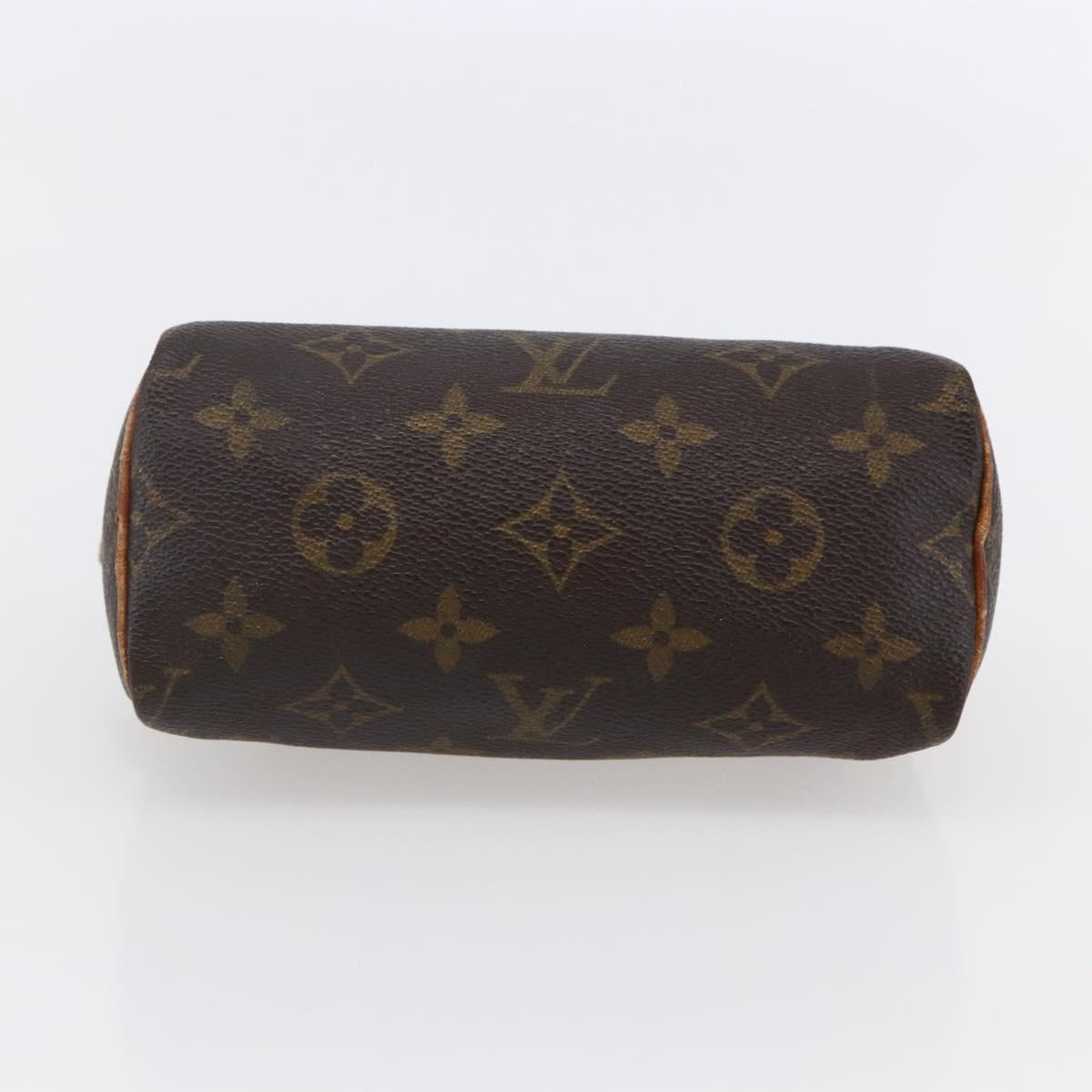LOUIS VUITTON Monogram Mini Speedy Hand Bag M41534 LV Auth 147431