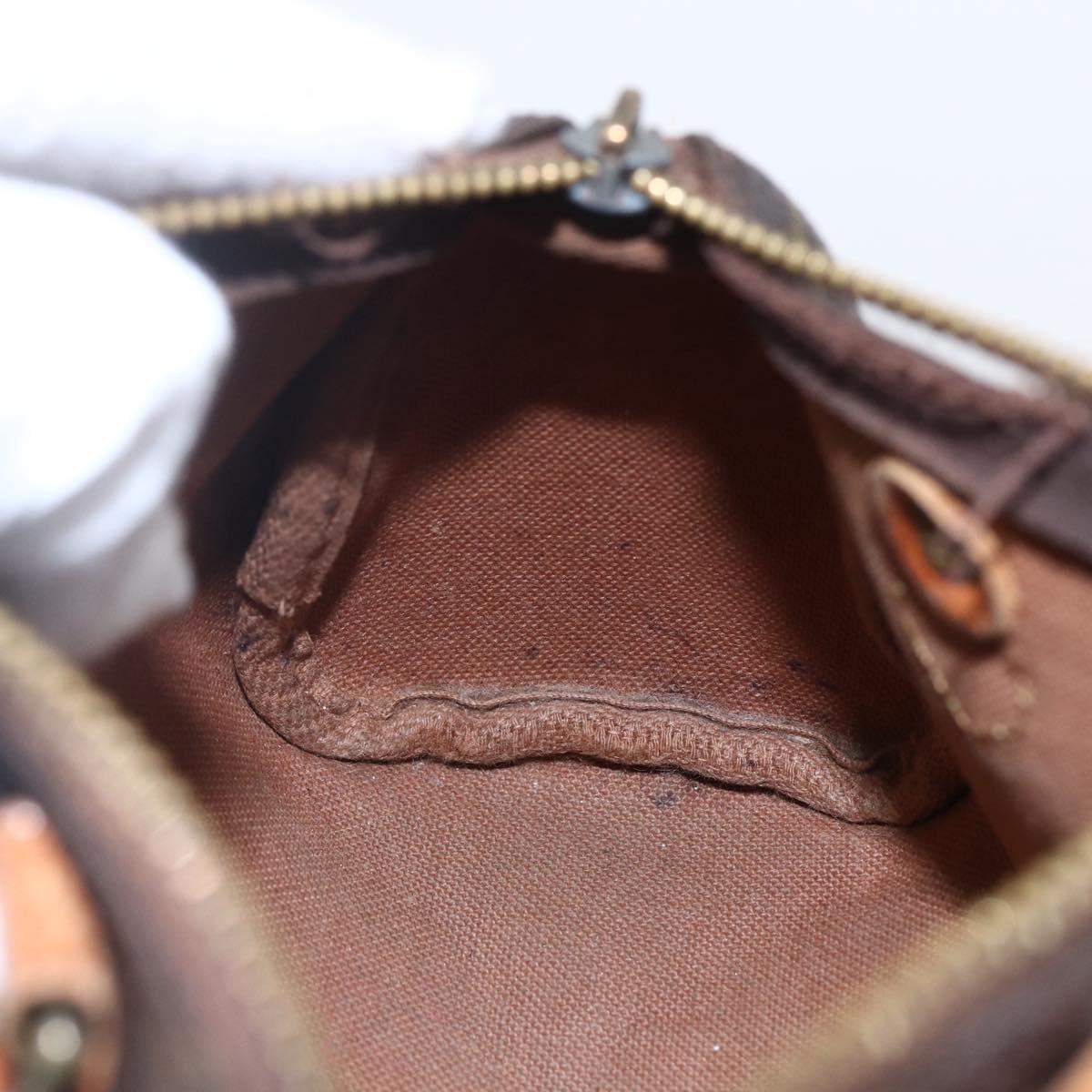 LOUIS VUITTON Monogram Mini Speedy Hand Bag M41534 LV Auth 147431