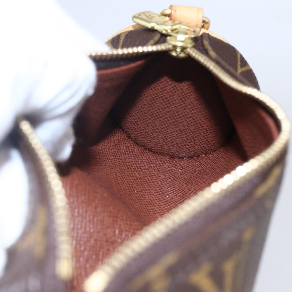 LOUIS VUITTON Monogram Papillon Pouch LV Auth 147433