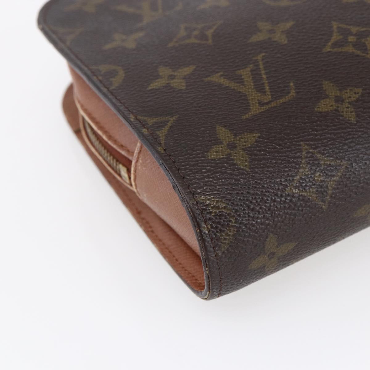 LOUIS VUITTON Monogram Orsay Clutch Bag M51790 LV Auth 147436