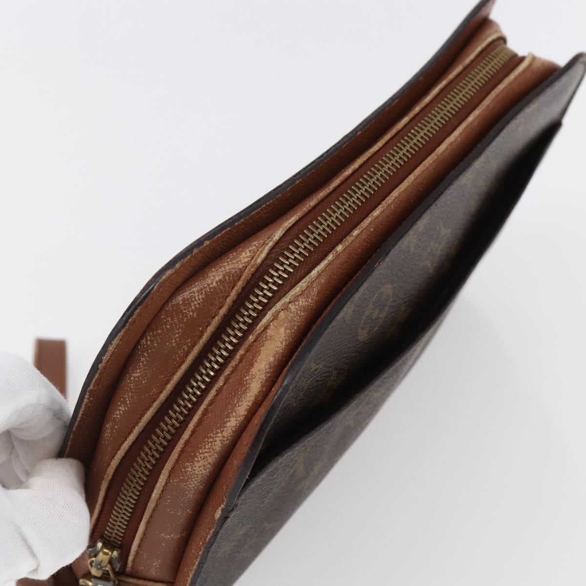 LOUIS VUITTON Monogram Orsay Clutch Bag M51790 LV Auth 147436