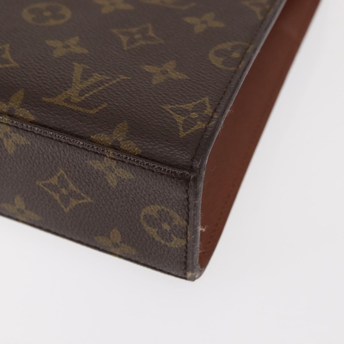 LOUIS VUITTON Monogram Malesherbes Hand Bag M51379 LV Auth 147441