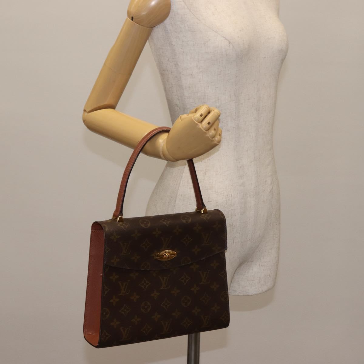 LOUIS VUITTON Monogram Malesherbes Hand Bag M51379 LV Auth 147441