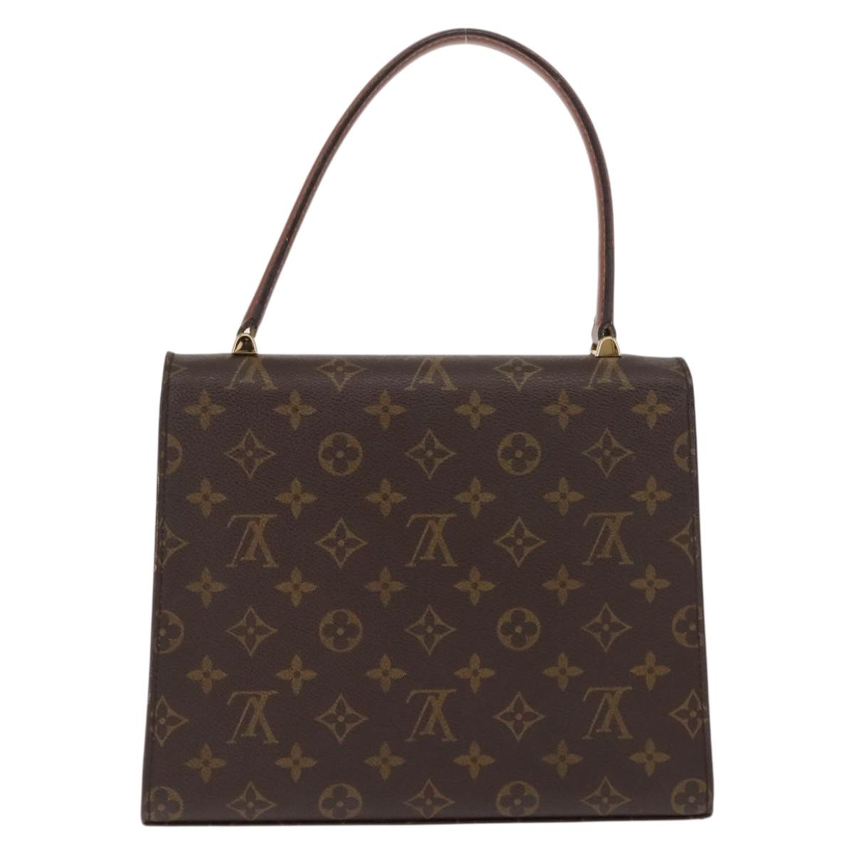 LOUIS VUITTON Monogram Malesherbes Hand Bag M51379 LV Auth 147441