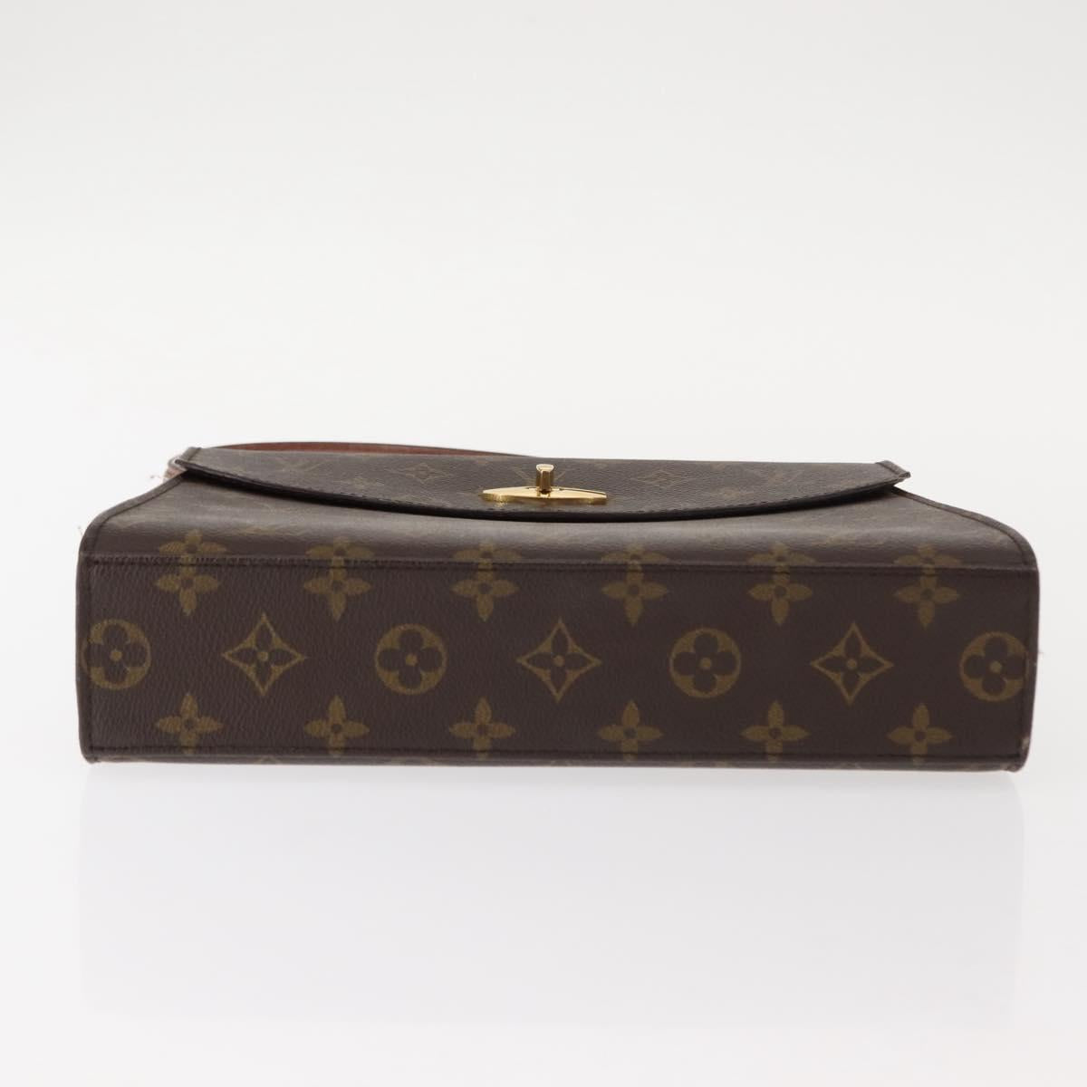 LOUIS VUITTON Monogram Malesherbes Hand Bag M51379 LV Auth 147441