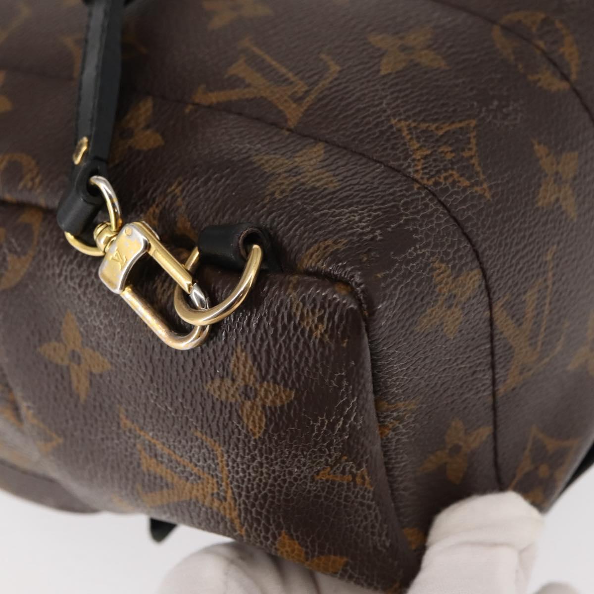 LOUIS VUITTON Monogram Palm Springs MINI Backpack M44873 LV Auth 147442