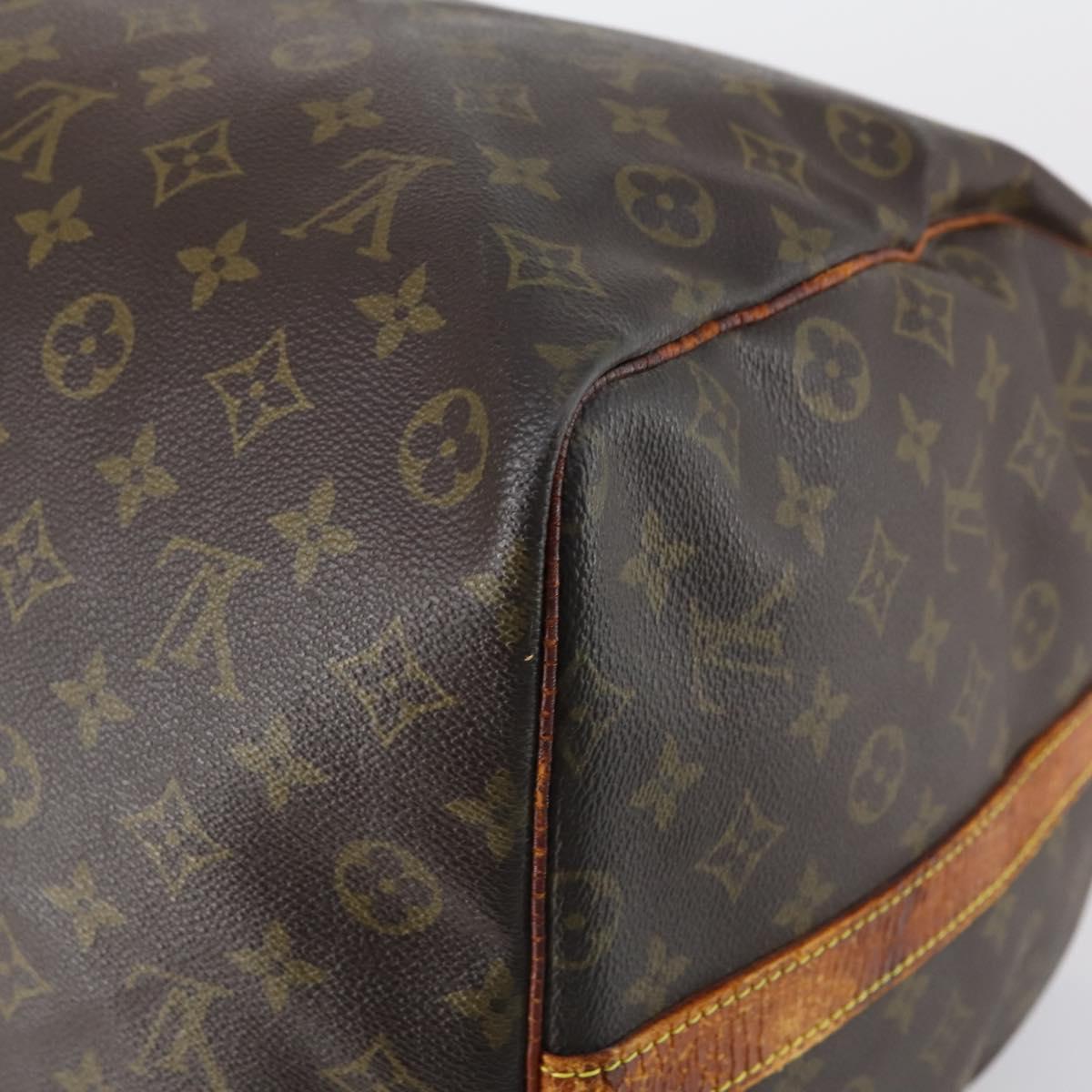 LOUIS VUITTON Monogram Keepall Bandouliere 60 Boston Bag M41412 LV Auth 147453