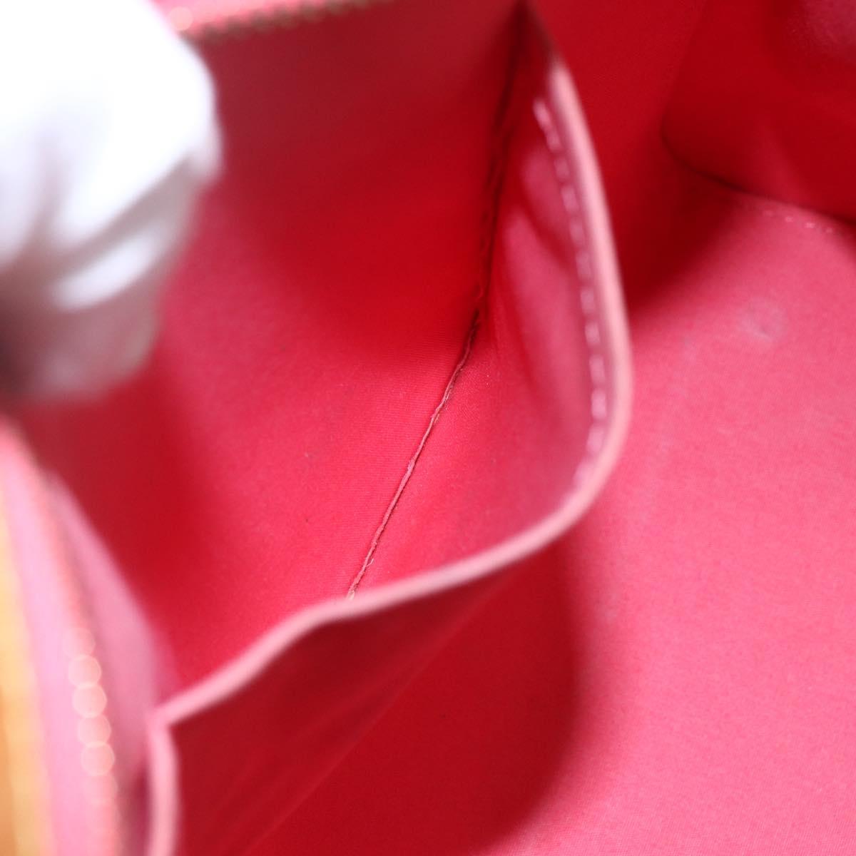 LOUIS VUITTON Monogram Vernis Blair MM Hand Bag Rose Rich M90262 LV Auth 147462