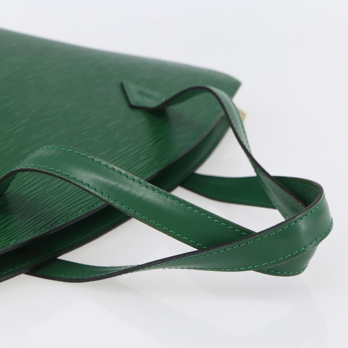 LOUIS VUITTON Epi Saint Jacques Shopping Shoulder Bag Green M52274 Auth 147468