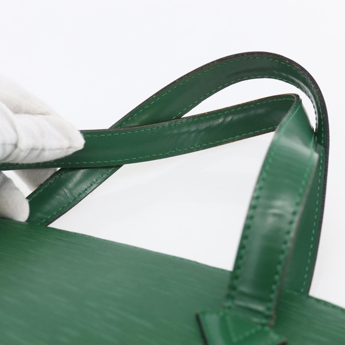 LOUIS VUITTON Epi Saint Jacques Shopping Shoulder Bag Green M52274 Auth 147468