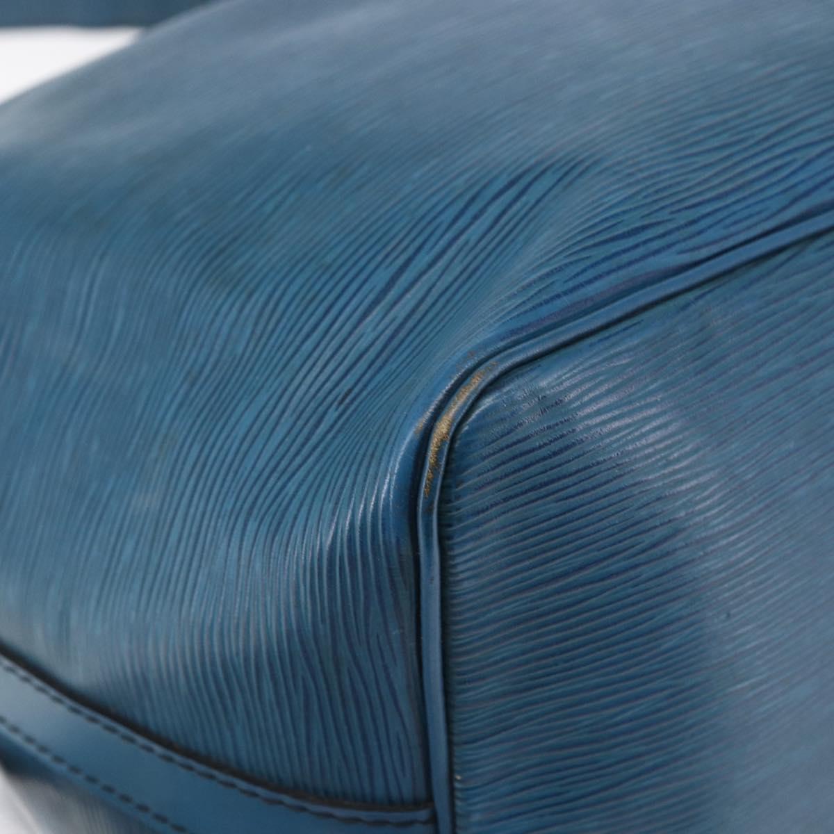 LOUIS VUITTON Epi Petit Noe Shoulder Bag Blue M44105 LV Auth 147470