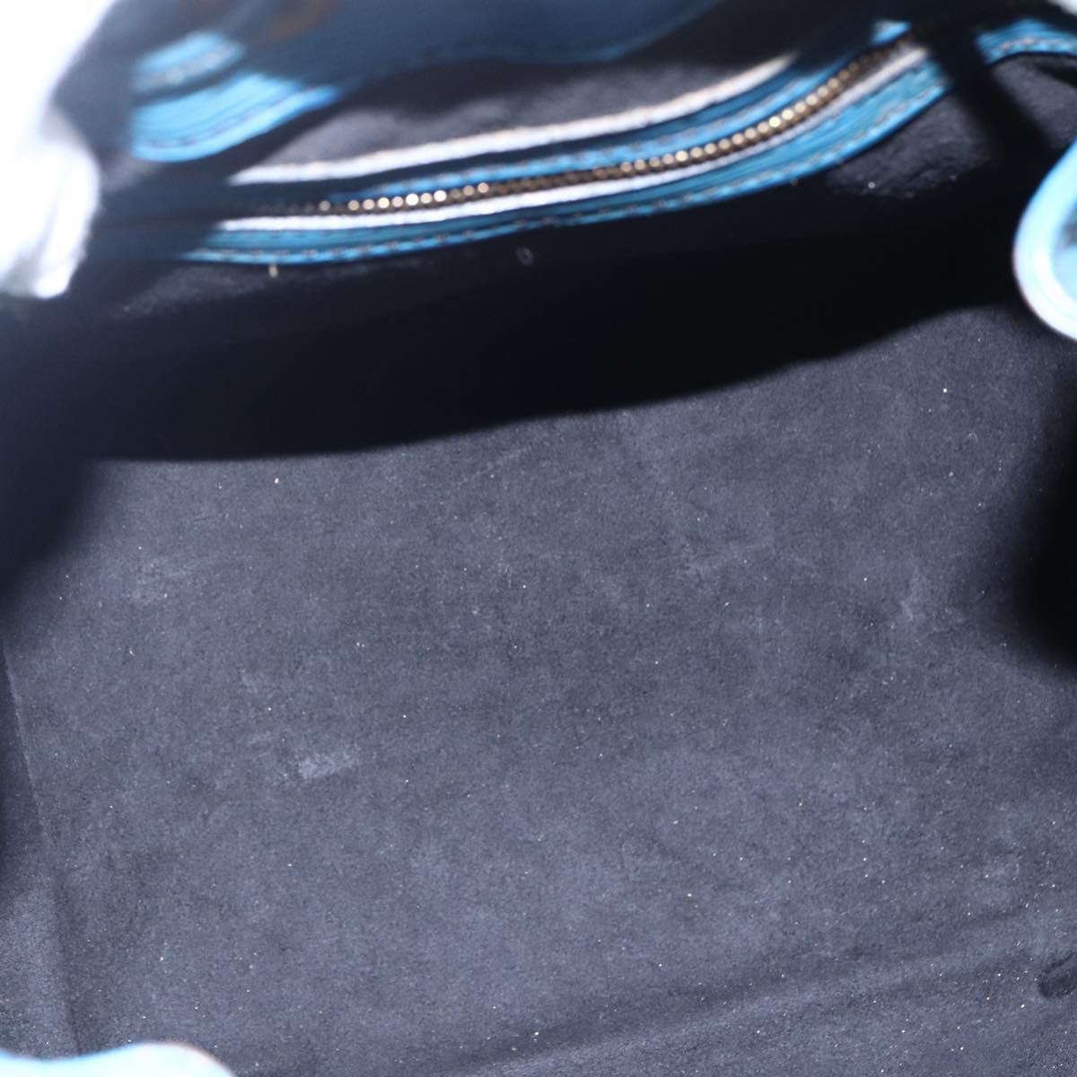 LOUIS VUITTON Epi Petit Noe Shoulder Bag Blue M44105 LV Auth 147470