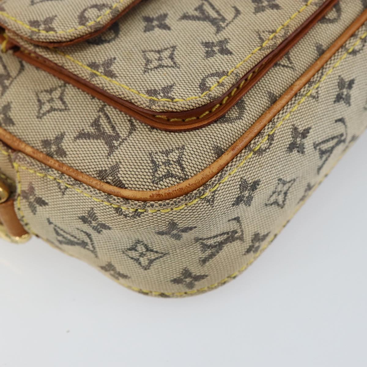 LOUIS VUITTON Monogram Mini Juliet MM Shoulder Bag Blue M92004 LV Auth 147473