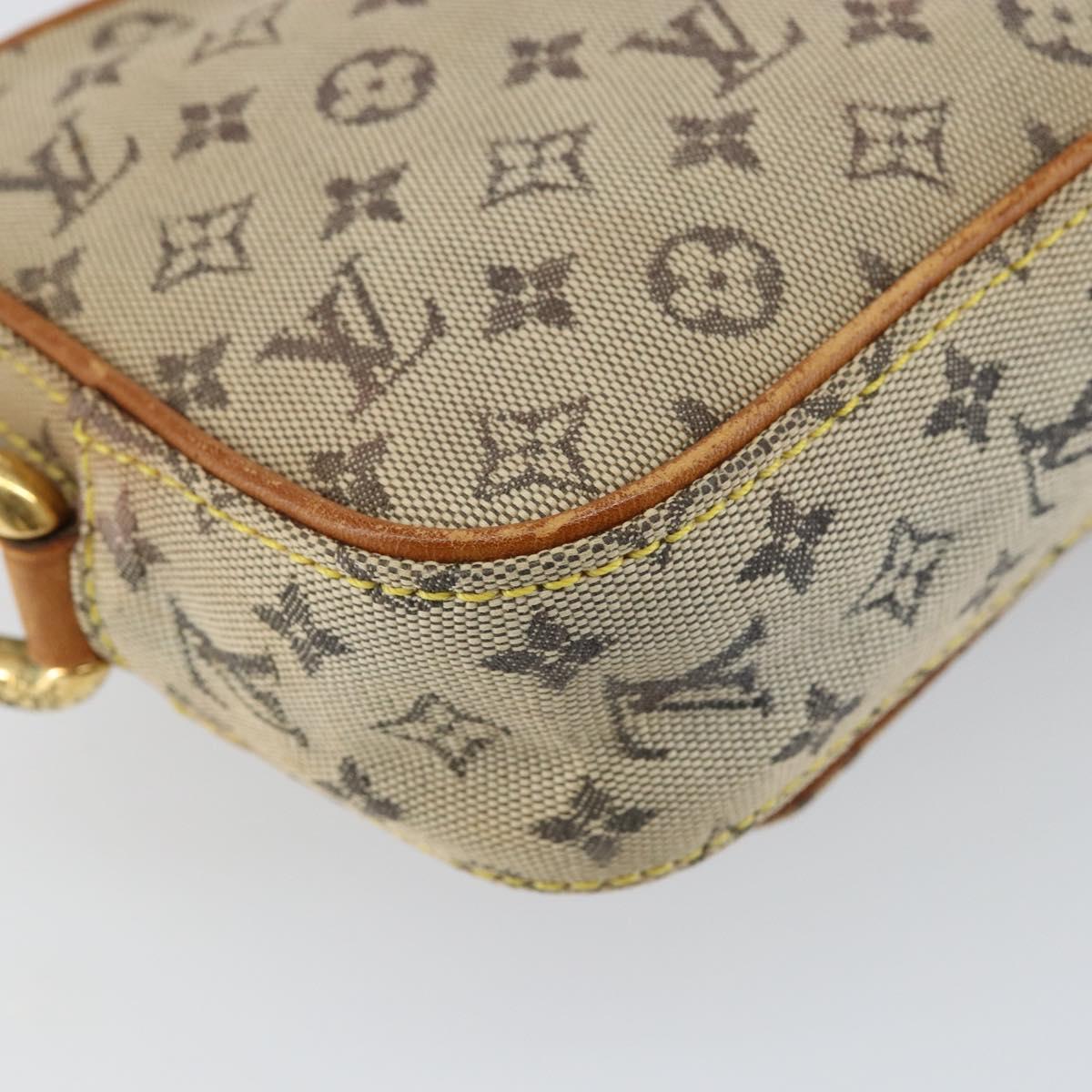 LOUIS VUITTON Monogram Mini Juliet MM Shoulder Bag Blue M92004 LV Auth 147473