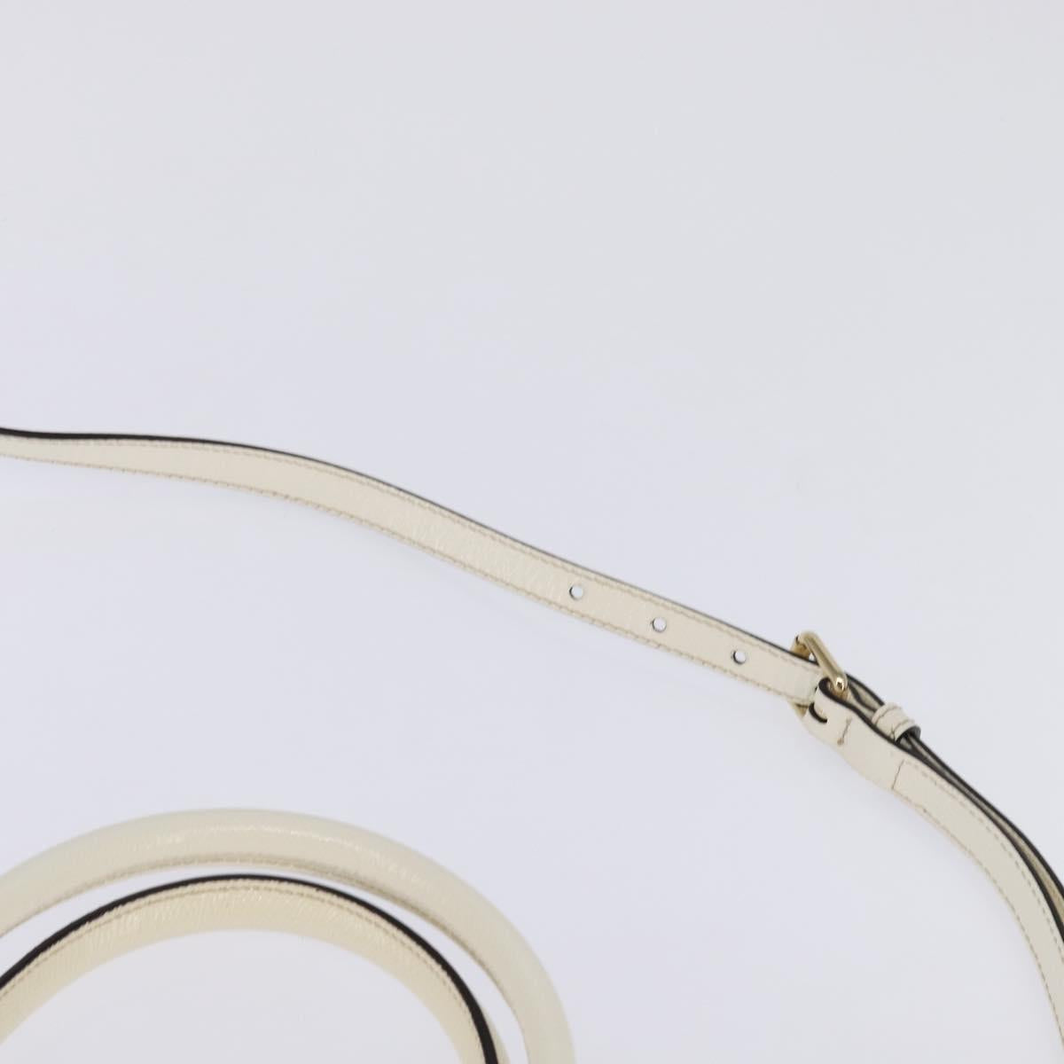 BURBERRY Nova Check Tote Bag PVC Leather 2way Beige Gold Auth 147477