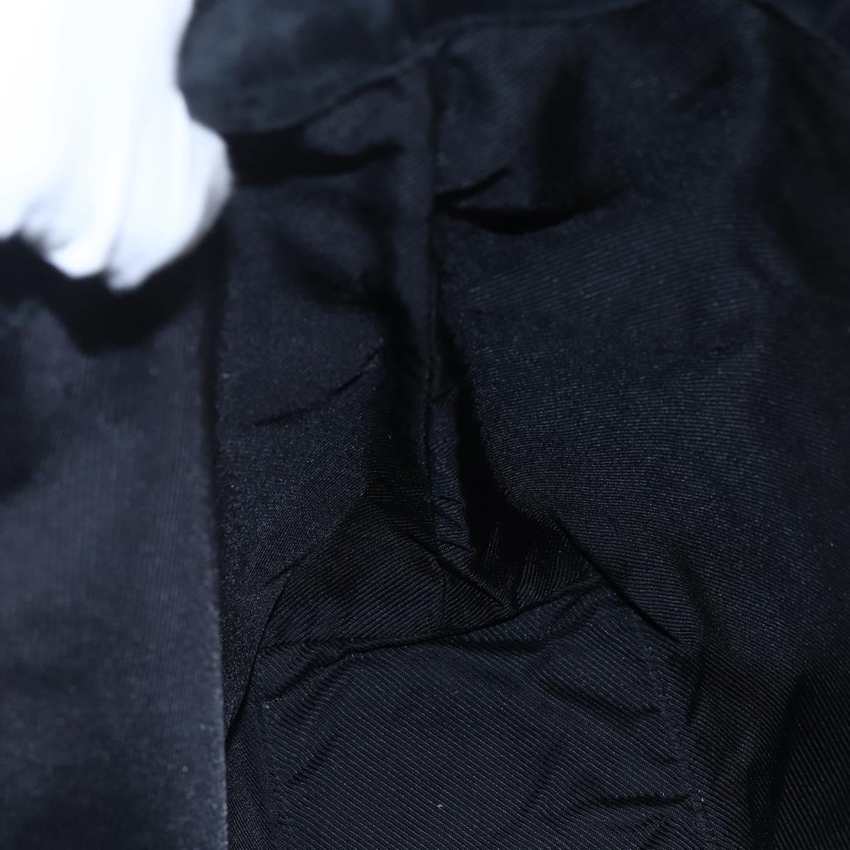 GUCCI GG Canvas Tote Bag Black Silver 31243 Auth 147481