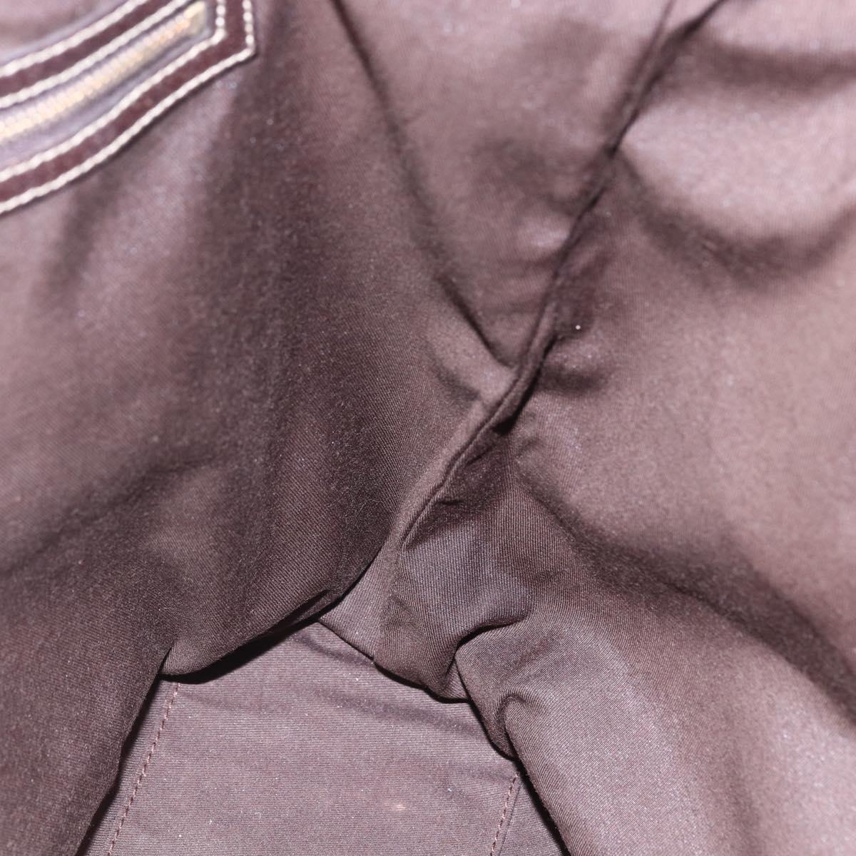 GUCCI GG Canvas Tote Bag Beige Gold 153009 Auth 147489