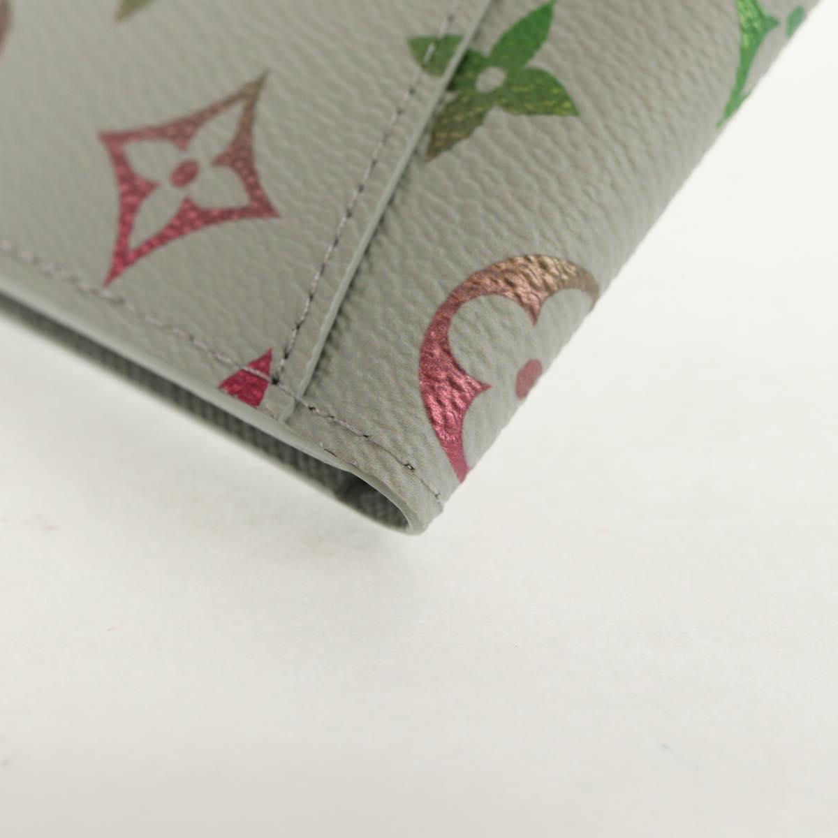 LOUIS VUITTON Multicolor Organizer De Poch Card Case Gray M13910 LV Auth 147575M