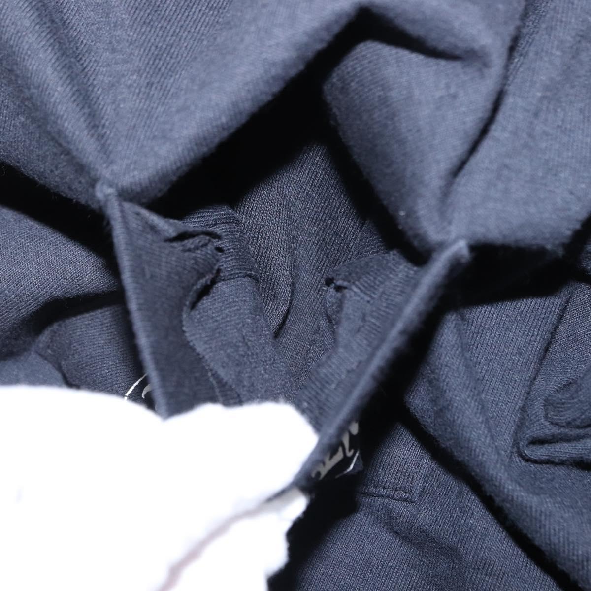 Chrome Hearts Horseshoe Print Long Sleeve Top Cotton Black Auth 147578M