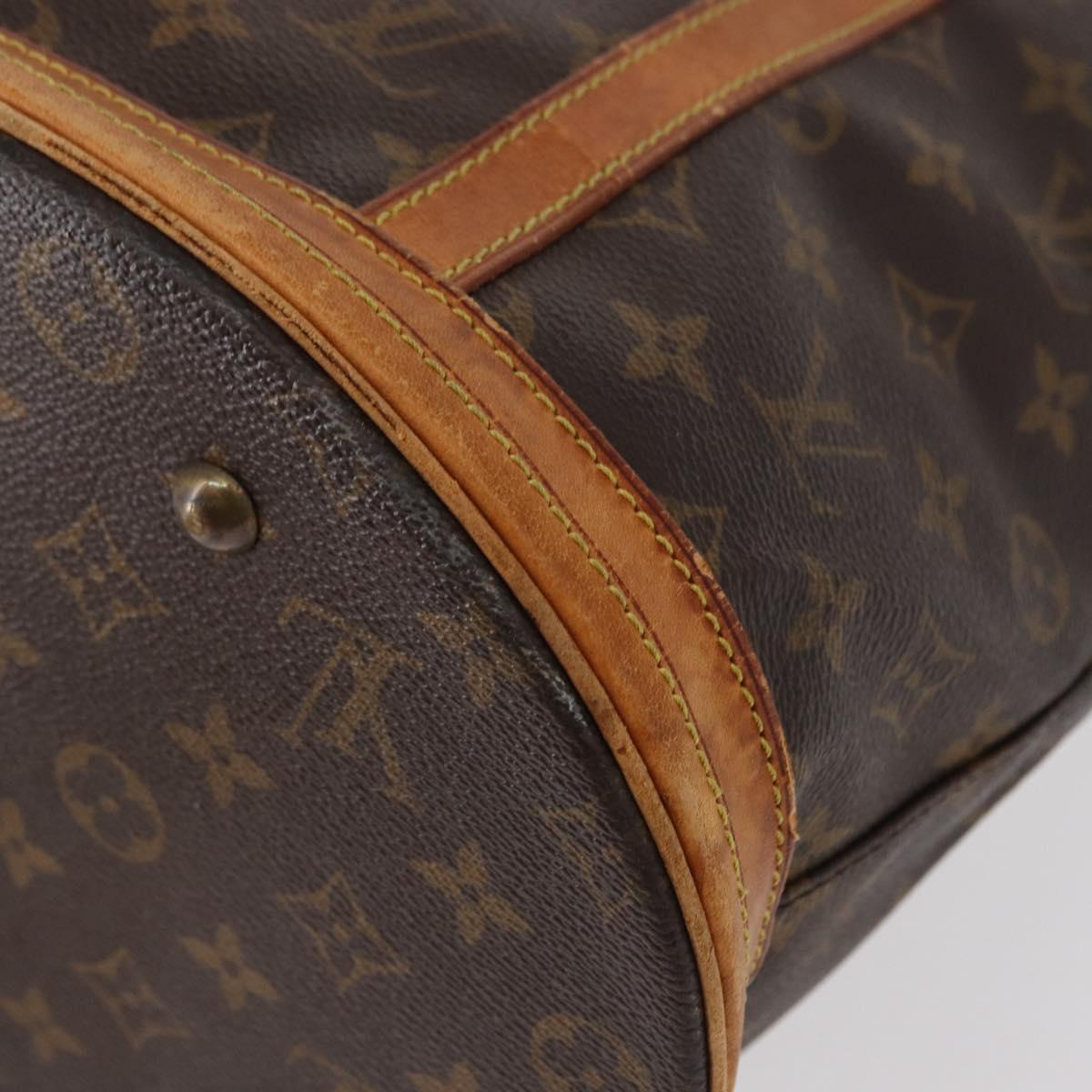 LOUIS VUITTON Monogram Bucket GM Shoulder Bag M42236 LV Auth 147581