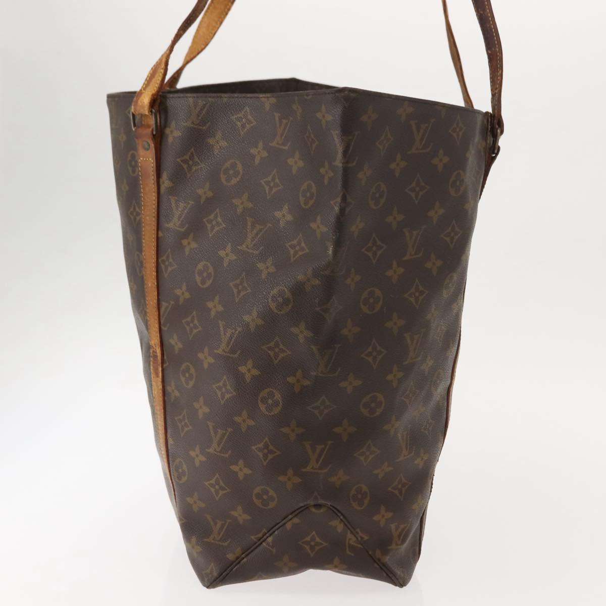LOUIS VUITTON Monogram Sac Shopping GM Tote Bag M51110 LV Auth 147582