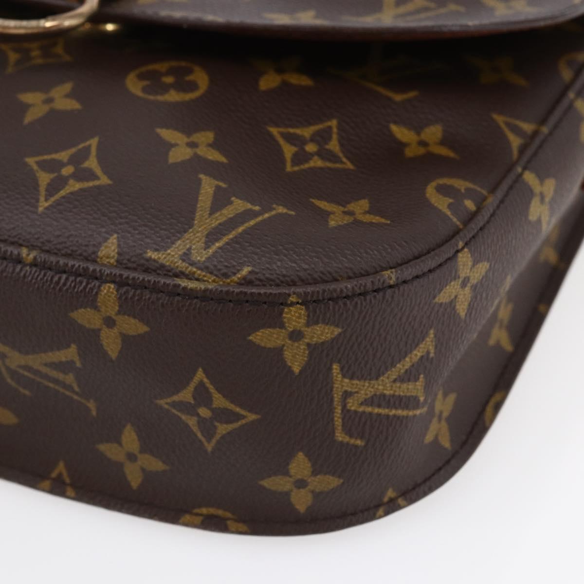 LOUIS VUITTON Monogram Saint Cloud GM Shoulder Bag M51242 LV Auth 147604