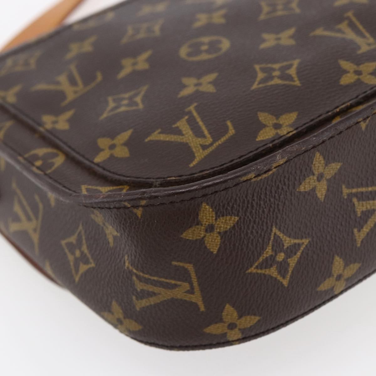 LOUIS VUITTON Monogram Saint Cloud GM Shoulder Bag M51242 LV Auth 147604