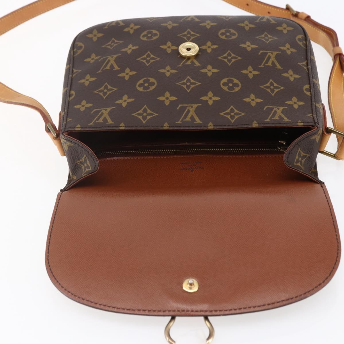 LOUIS VUITTON Monogram Saint Cloud GM Shoulder Bag M51242 LV Auth 147604