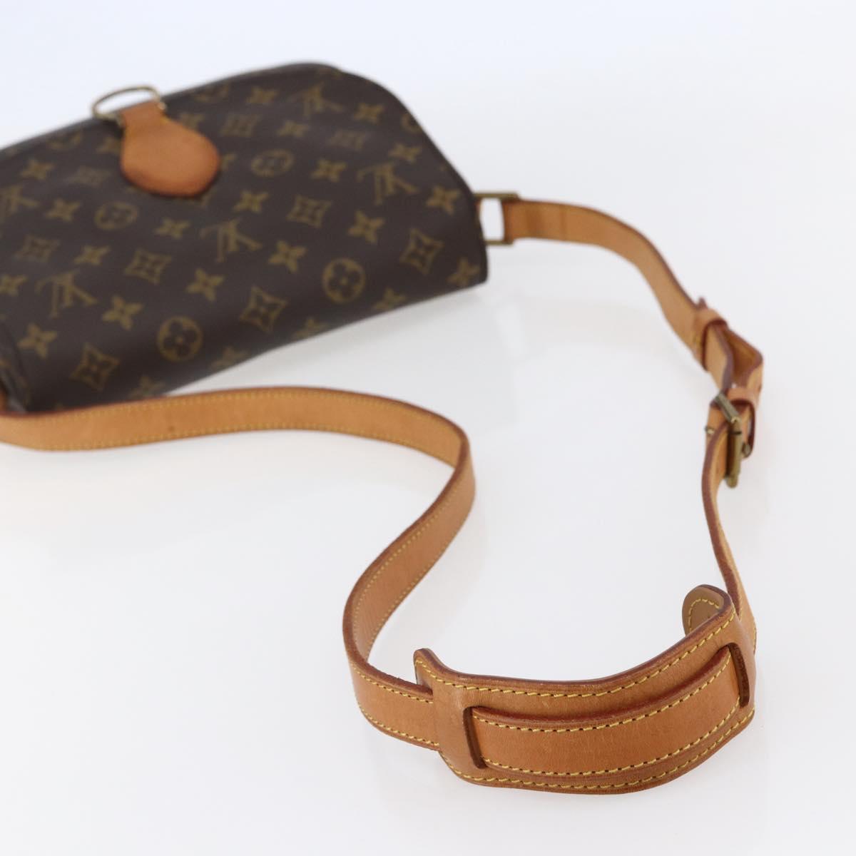 LOUIS VUITTON Monogram Saint Cloud GM Shoulder Bag M51242 LV Auth 147604A