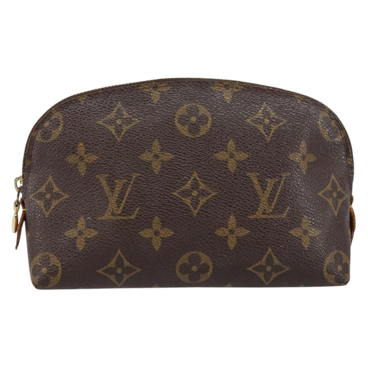 LOUIS VUITTON Monogram Pochette Cosmetic PM Cosmetic Pouch M47515 LV Auth 147606